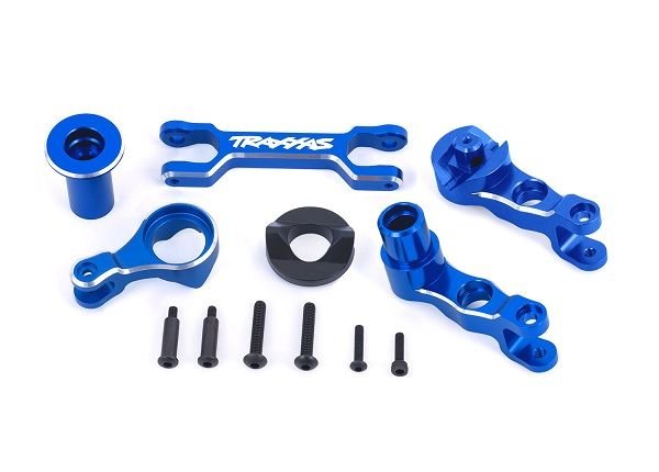 7746-BLUE Aluminum Steering Bellcranks X-Maxx