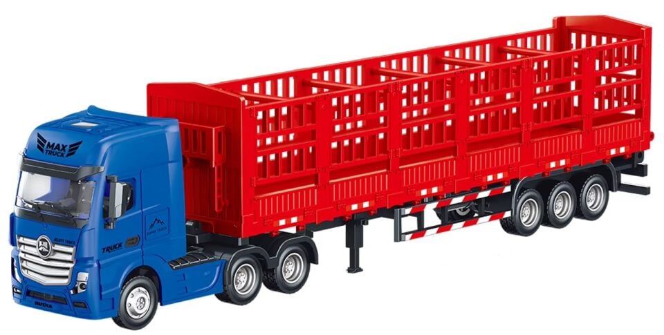 1753 Kafes Dorseli Tır 1/50 Metal Diecast Model