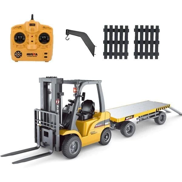 1576 Forklift ve Römorku, Metal Çatallı ve Aparatlı, 8 Kanal