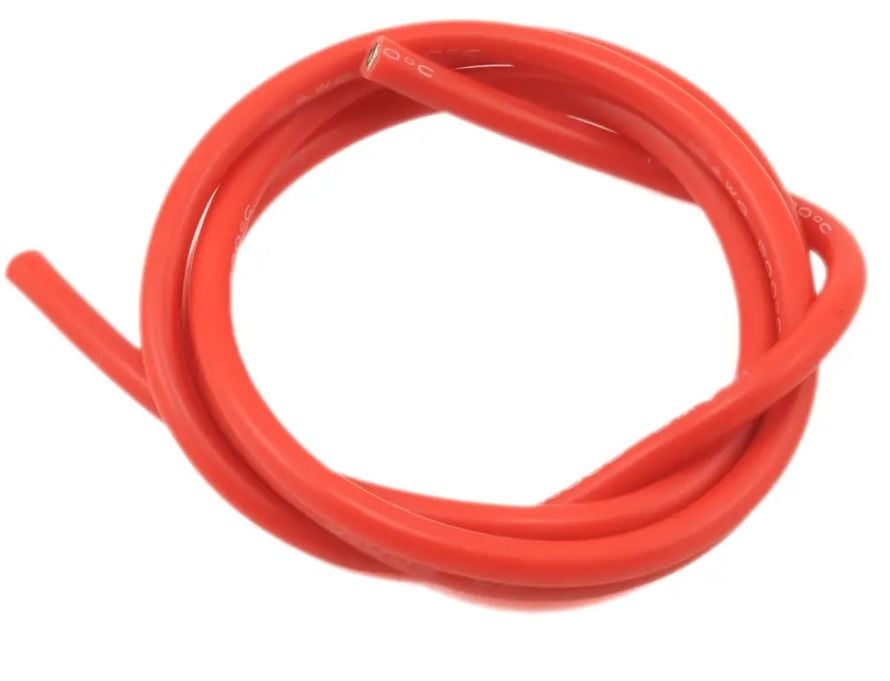 12Awg 1M Kırmızı Silikon Kablo