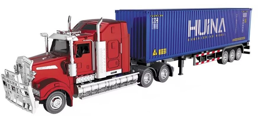 1756 Metal Amerikan Konteyner Dorseli Tır 1/50 Diecast