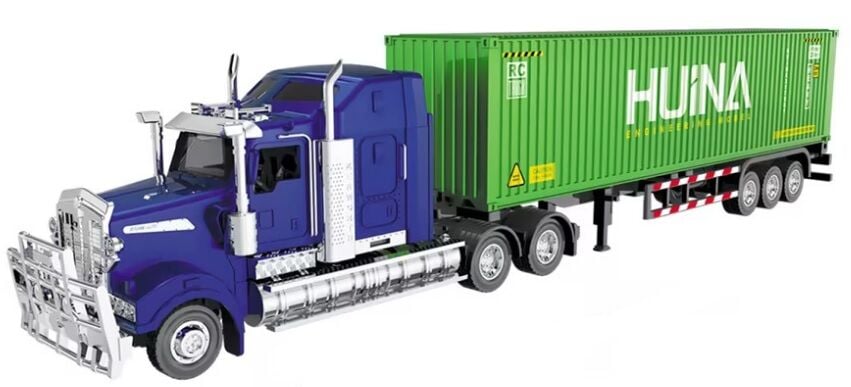 1756 Metal Amerikan Konteyner Dorseli Tır 1/50 Diecast