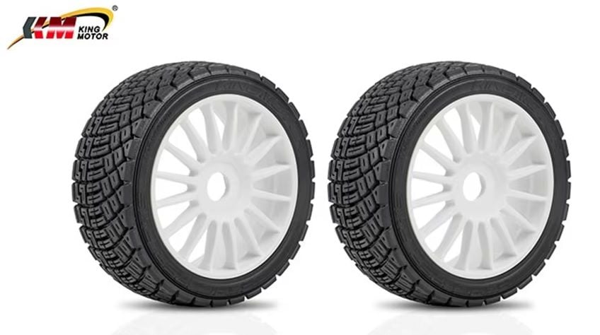 1/7 WRC Rally Jant Lastik Seti 2li