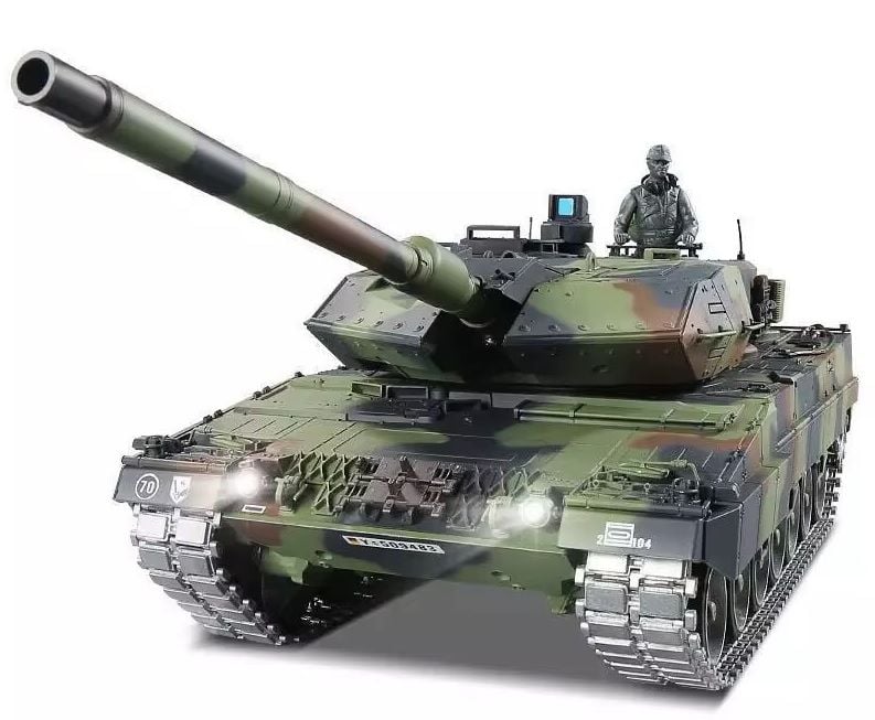 1/16 Leopard 2A6 Rc Tank (7.0 v) SES/IŞIK/BB/DUMAN Pro Versiyon