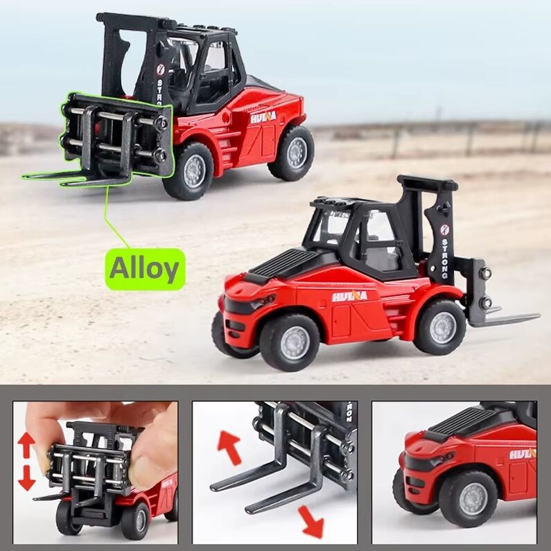 1010 Mini Metal Forklift 1/80 Diecast
