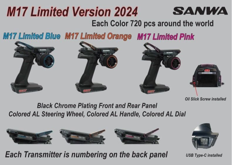 M17 Limited Edition Pink (Profesyonel Kumanda)