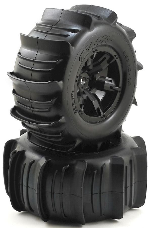 7773 X-Maxx / XRT Paddle Tires (2)