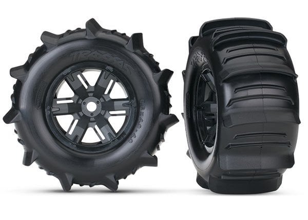 7773 X-Maxx / XRT Paddle Tires (2)