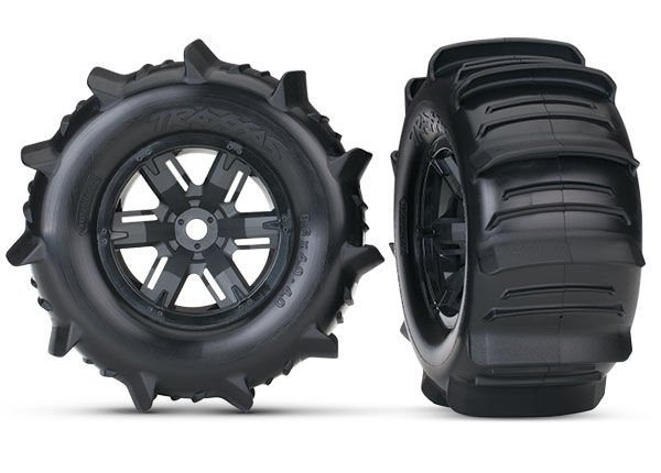 7773 X-Maxx / XRT Paddle Tires (2)