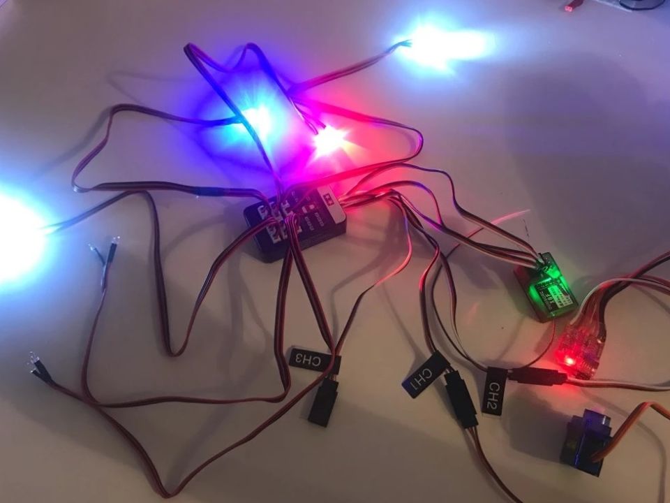 12 li Simule Sinyalli Işık Seti