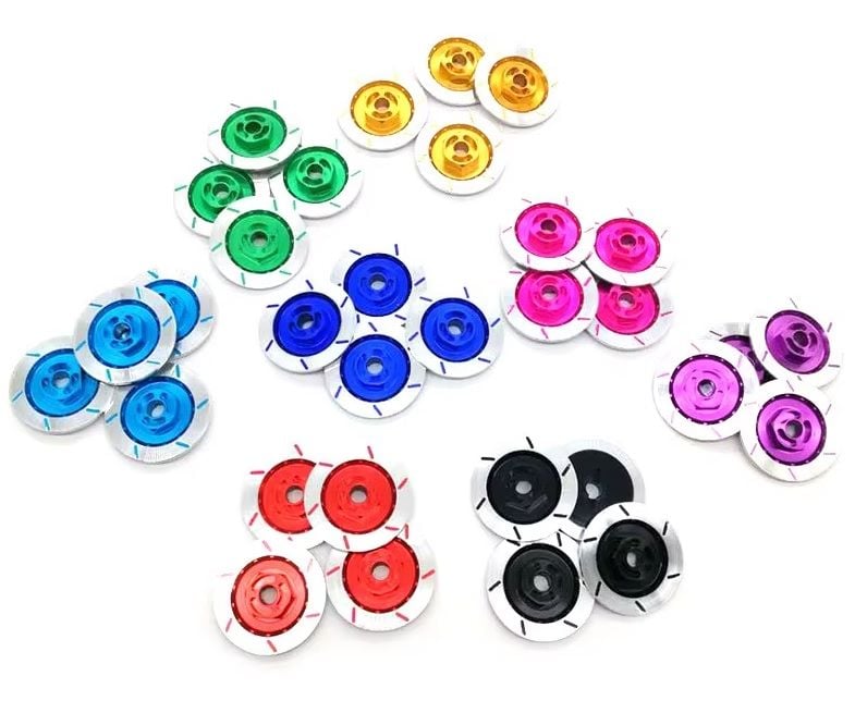 1/10 Alüminyum Fren Diskli Hex Adaptörü 4 Adet