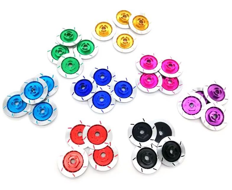 1/10 Alüminyum Fren Diskli Hex Adaptörü 4 Adet