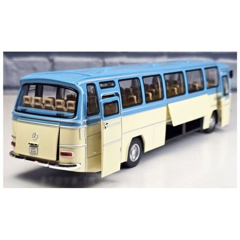 Mercedes Benz O302 Klasik Diecast Otobüs 1/24 Ölçek Mavi