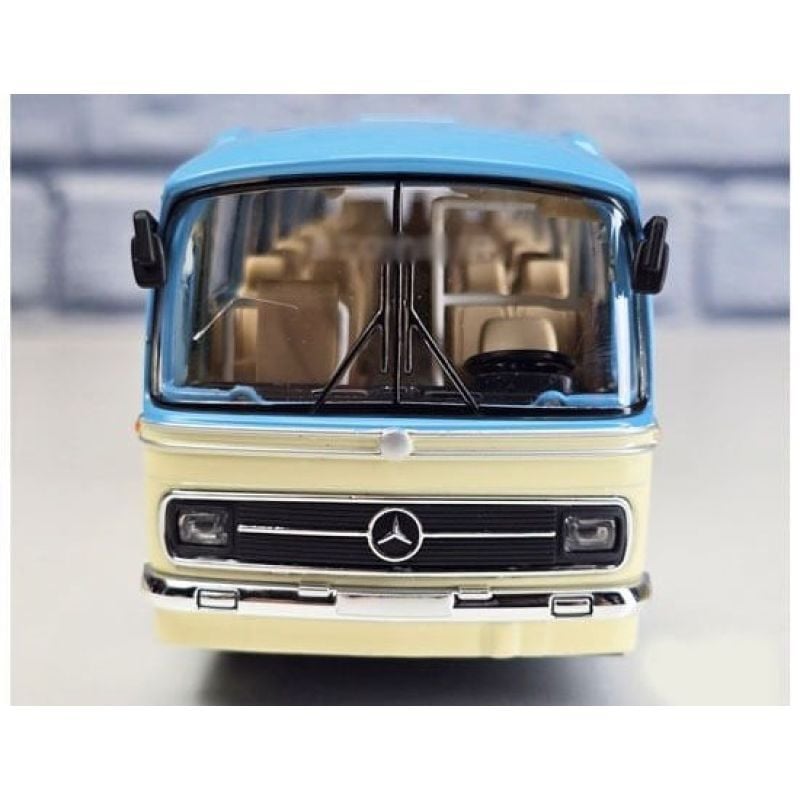 Mercedes Benz O302 Klasik Diecast Otobüs 1/24 Ölçek Mavi