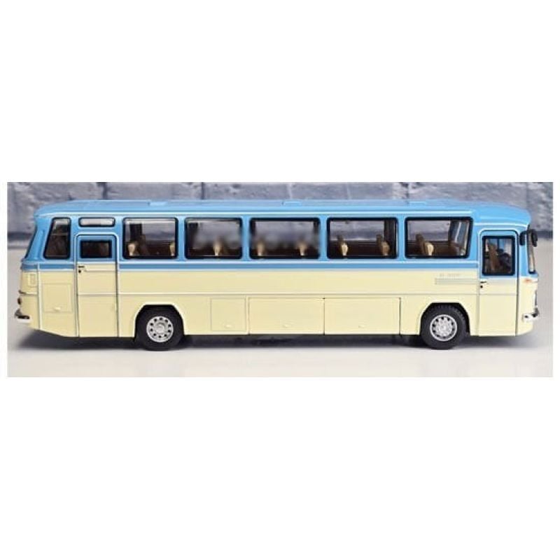 Mercedes Benz O302 Klasik Diecast Otobüs 1/24 Ölçek Mavi