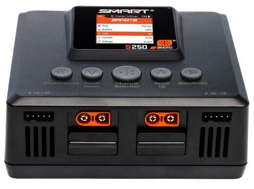 S250 AC 2x50W Smart Charger + 5000mah 4S 100C x2 Lipo Combo Package