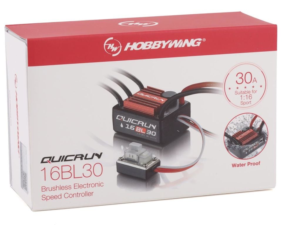 QuicRun WP 16BL30 Fırçasız ESC (1/18-1/16 Ölçek)