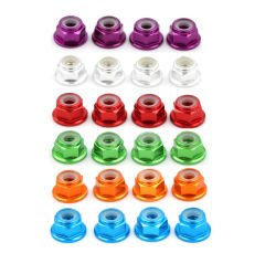 1/10 Araçlar için M4 Renkli Somun 4 adet