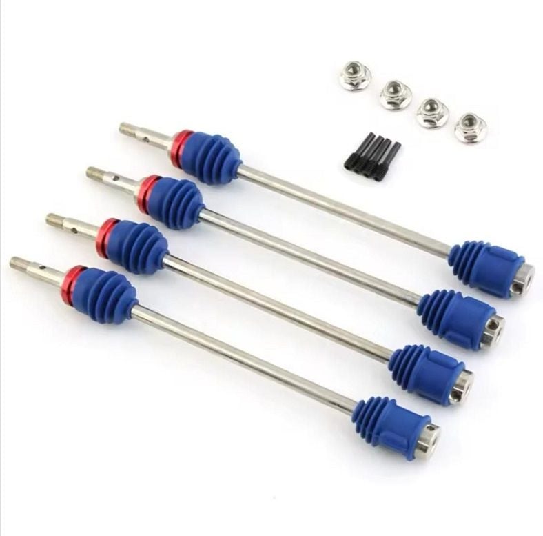 Revo 3.3/E-revo V1 / E-maxx 1/10 Metal Teker Şaft Seti