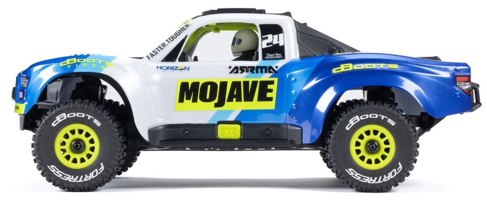 MOJAVE GROM MEGA 380 Brushed 4X4 Small Scale Desert Truck RTR Mavi