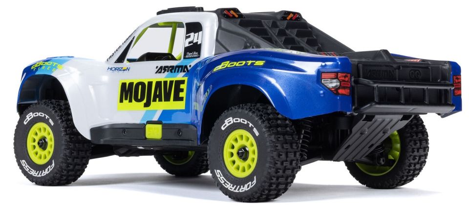 MOJAVE GROM MEGA 380 Brushed 4X4 Small Scale Desert Truck RTR Mavi