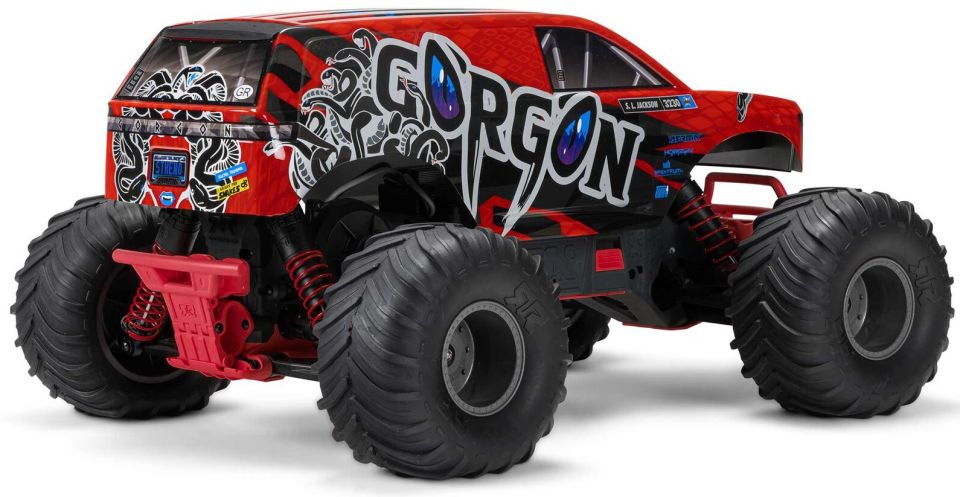 1/10 GORGON 2WD RTR Brushed Monster Truck (Pil + Şarj Aleti Dahil)