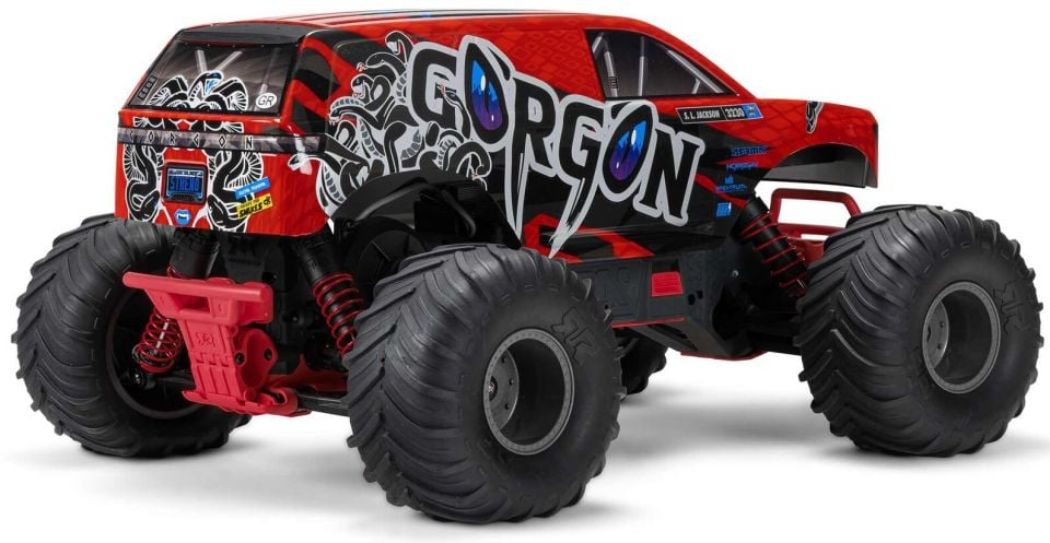 1/10 GORGON 2WD RTR Brushed Monster Truck (Pil + Şarj Aleti Dahil)