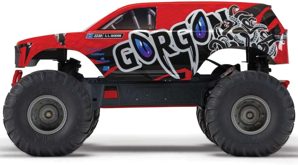 1/10 GORGON 2WD RTR Brushed Monster Truck (Pil + Şarj Aleti Dahil)