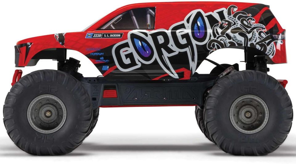 1/10 GORGON 2WD RTR Brushed Monster Truck (Pil + Şarj Aleti Dahil)