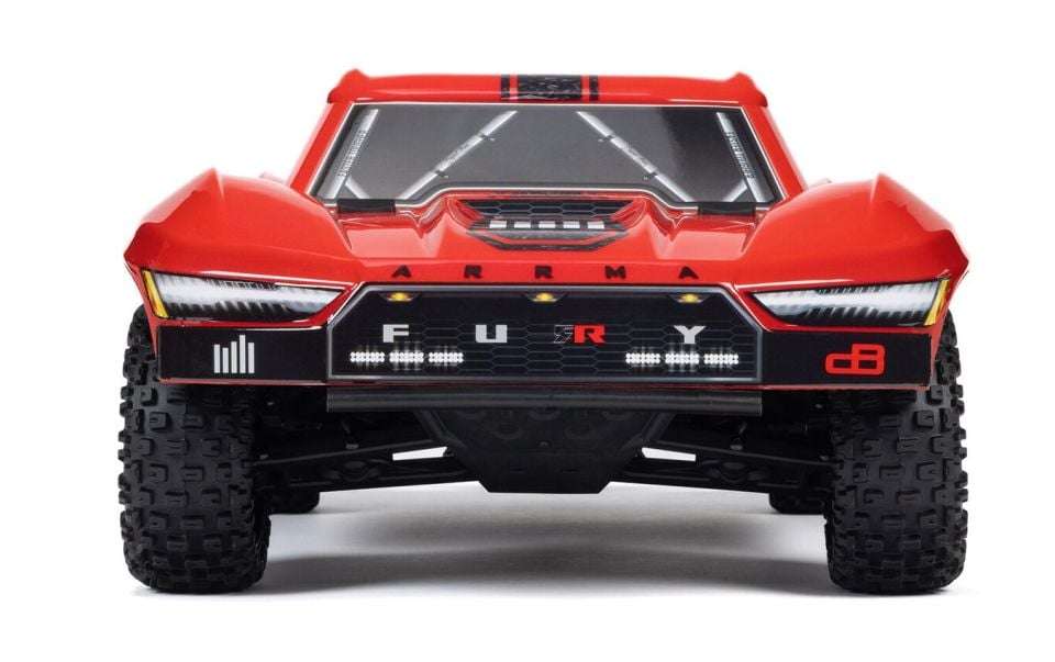 1/10 FURY 2WD Brushed (Pil + Sarj Dahil) Kırmızı