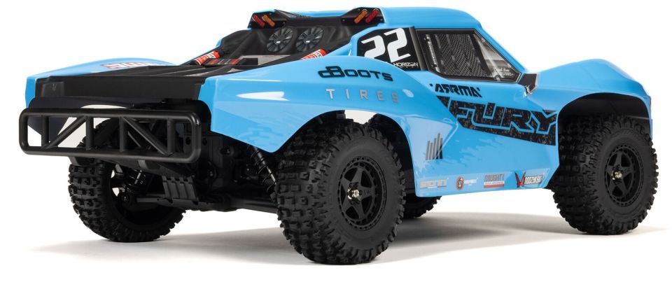 1/10 FURY 2WD Brushed (Pil + Sarj Dahil) Mavi