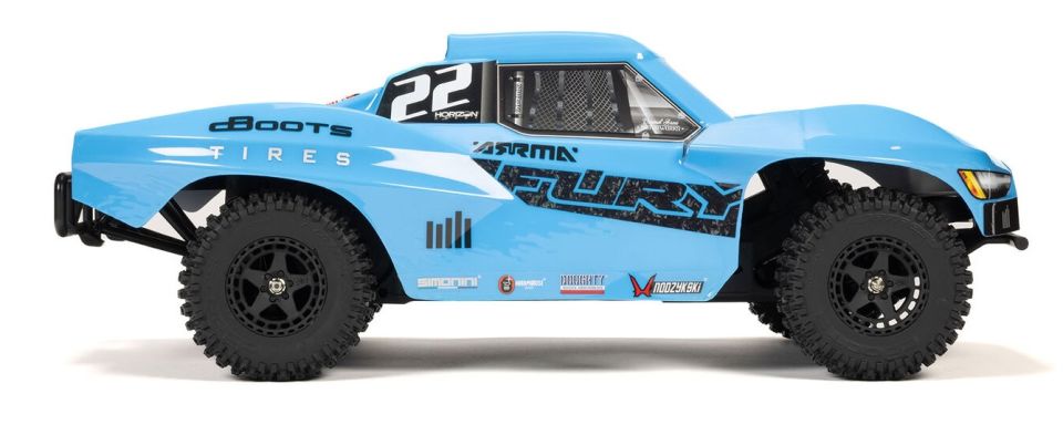 1/10 FURY 2WD Brushed (Pil + Sarj Dahil) Mavi