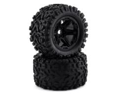 8672 Talon EXT 3.8'' Pre-Mounted E-Revo 2.0 Tires w/17mm Hex (2) (Black)