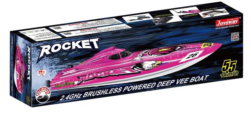 Rocket V2 Fırçasız Motorlu RTR RC Tekne