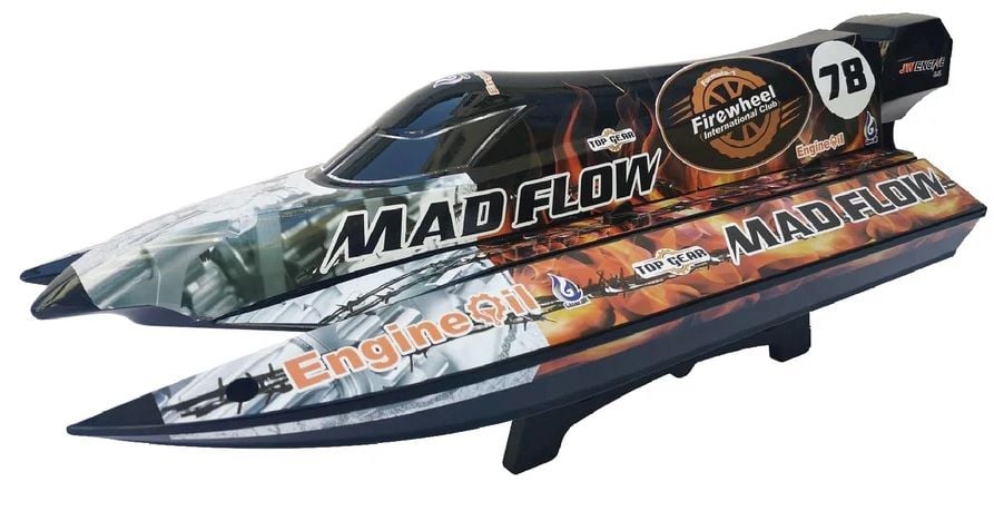 Mad Flow V3 Fırçasız Motorlu F1 Speed RTR RC Tekne