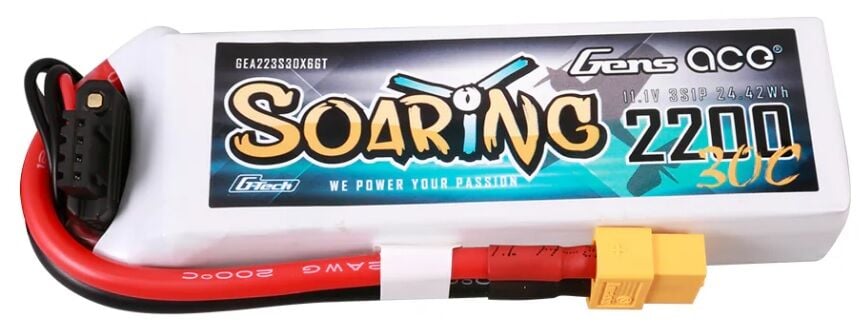 2200Mah 11.1V 30C 3S LIPO