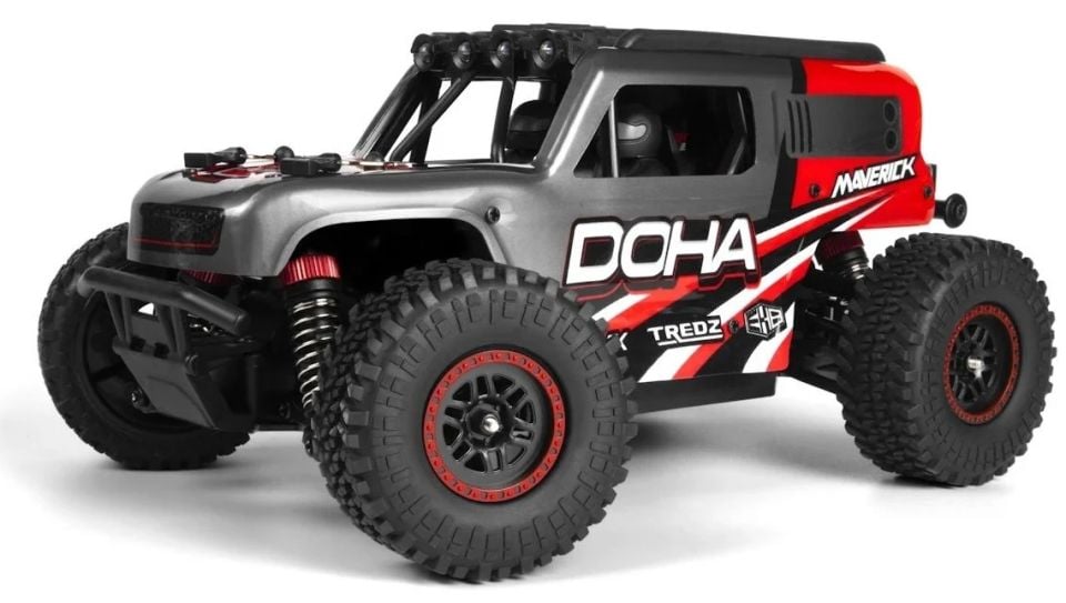 Doha 1/20 4WD Mini Electric Truck Kırmızı