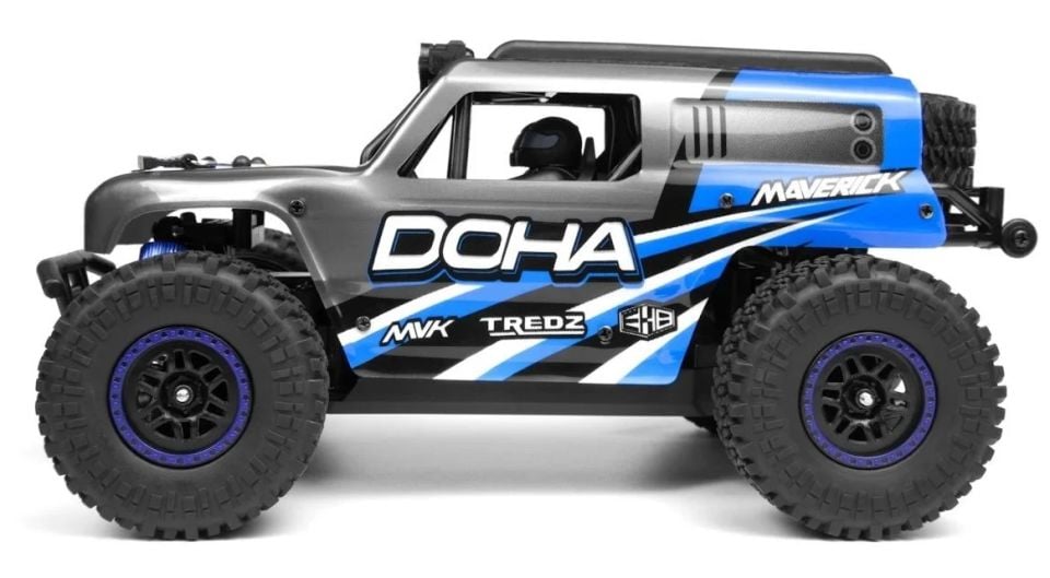 Doha 1/20 4WD Mini Electric Truck Mavi