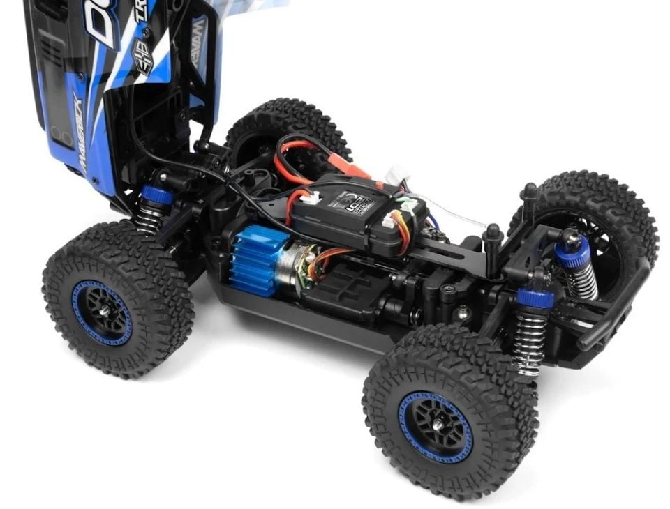 Doha 1/20 4WD Mini Electric Truck Mavi