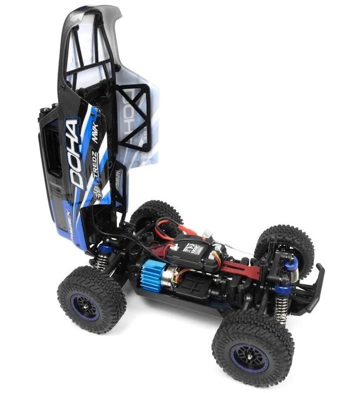 Doha 1/20 4WD Mini Electric Truck Mavi