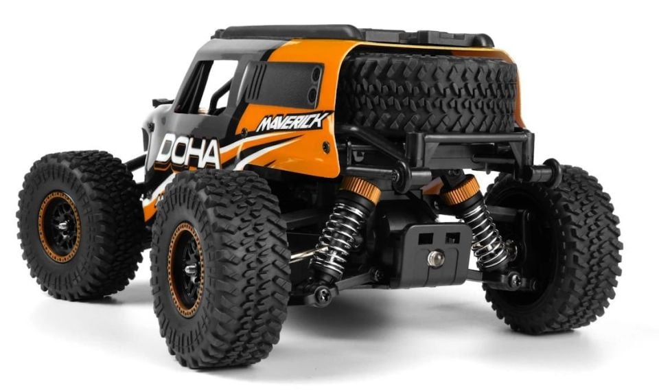 Doha 1/20 4WD Mini Electric Truck Turuncu