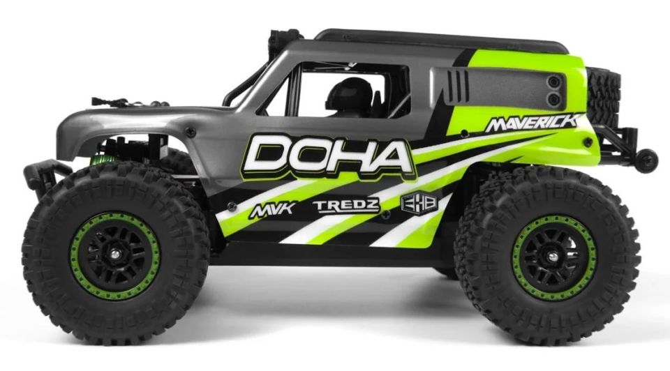 Doha 1/20 4WD Mini Electric Truck Yeşil