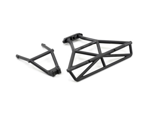 6836 Rear Bumper & Mount (Black)
