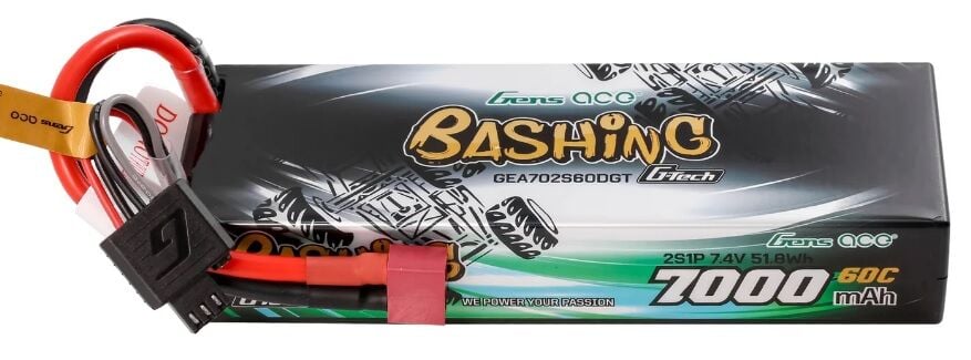 7000Mah 7.4V 60C 2S Hard Case Lipo Batarya