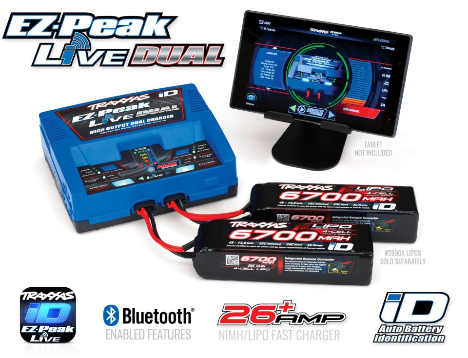 EZ-Peak Live Dual Şarj Aleti (4S/26A/200W)