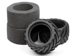 101307 1/10 BULLET ST AMMUNITION TYRES (2PCS)
