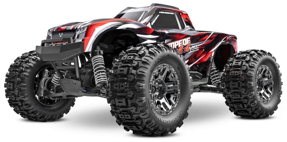Stampede 4x4 VXL-3S Brushless Kırmızı-Siyah