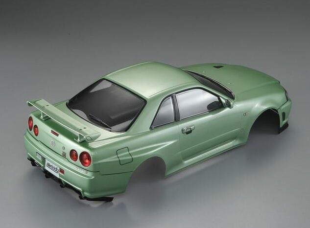 Killerbody 1/10 NISSAN SKYLINE (BNR34) Boyalı Hazır Yeşil