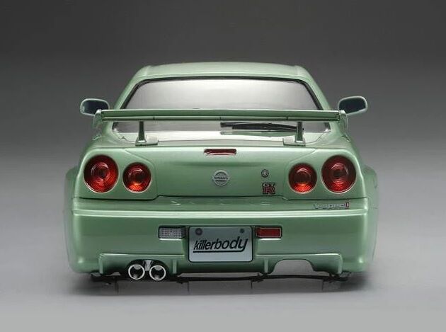 Killerbody 1/10 NISSAN SKYLINE (BNR34) Boyalı Hazır Yeşil