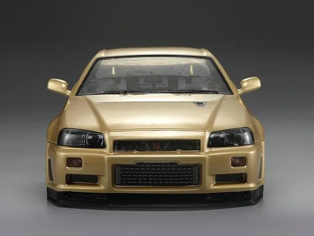 Killerbody 1/10 NISSAN SKYLINE (BNR34) Boyalı Hazır Altın Sarısı